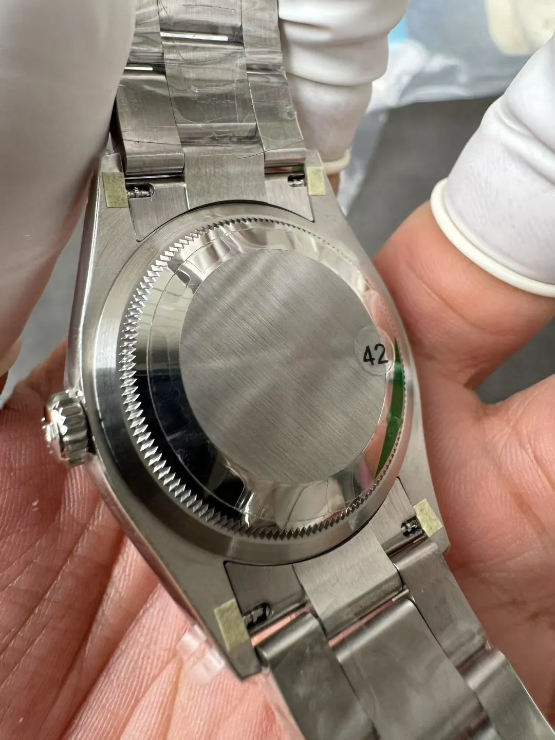 VS Factory Rolex Oyster Perpetual 36mm Green Lacquer Dial Smooth Bezel Oyster Bracelet (126000) 1:1 Super Clone - DD3230 Movement - VS Factory Official photo 6