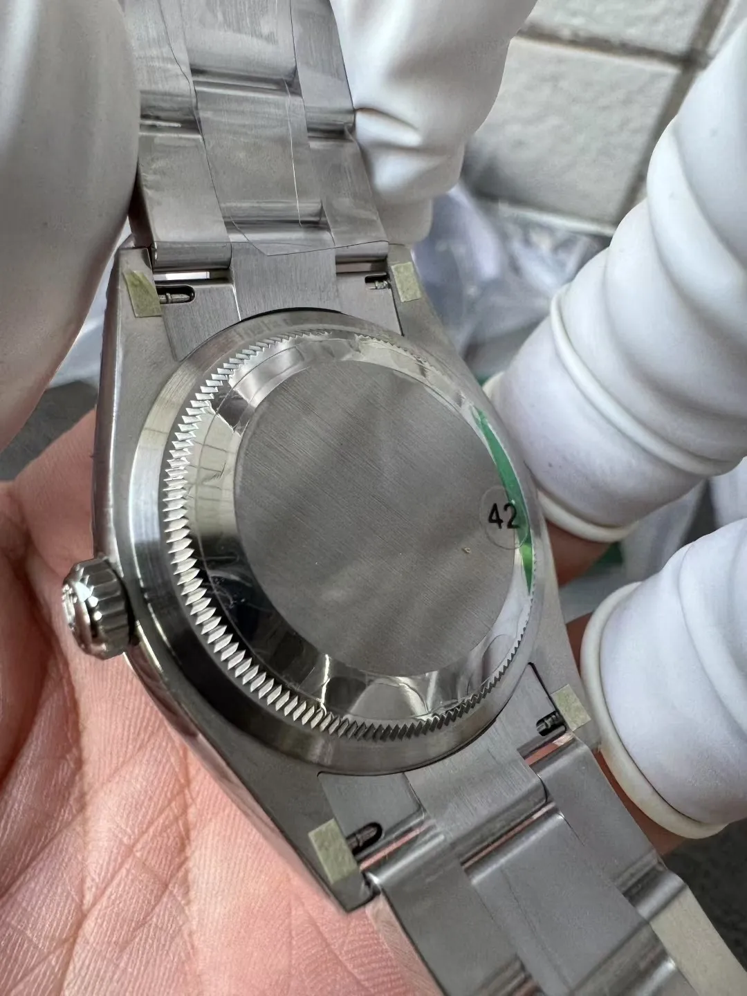 VS Factory Rolex Oyster Perpetual 36mm Lavender / Lilac Dial Smooth Bezel Oyster Bracelet (126000) 1:1 Super Clone - DD3230 Movement - VS Factory Official photo 9