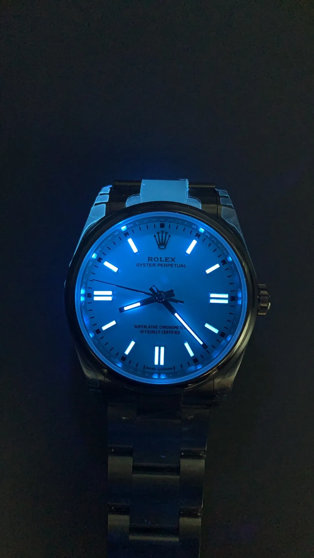 VS Factory Rolex Oyster Perpetual 36mm Turquoise "Tiffany" Blue Dial Smooth Bezel Oyster Bracelet (126000) 1:1 Super Clone - DD3230 Movement - VS Factory Official photo 6