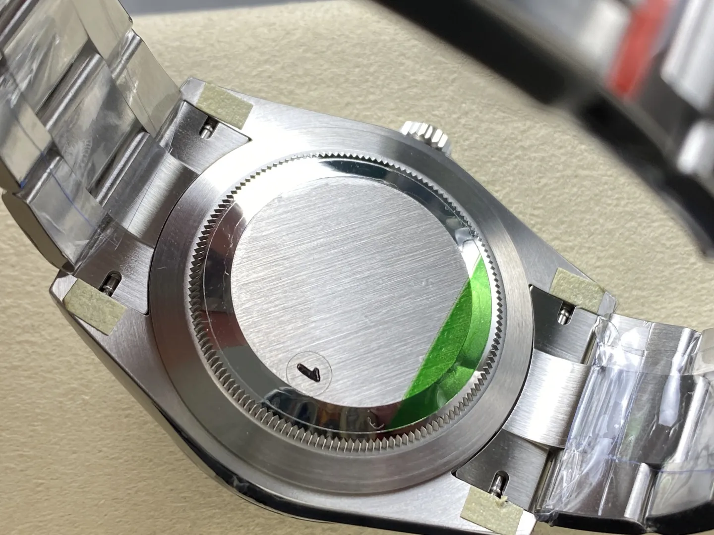 VS Factory Rolex Oyster Perpetual 41mm Bright Black Dial Smooth Bezel Oyster Bracelet (124300) 1:1 Super Clone - DD3230 Movement - VS Factory Official photo 9