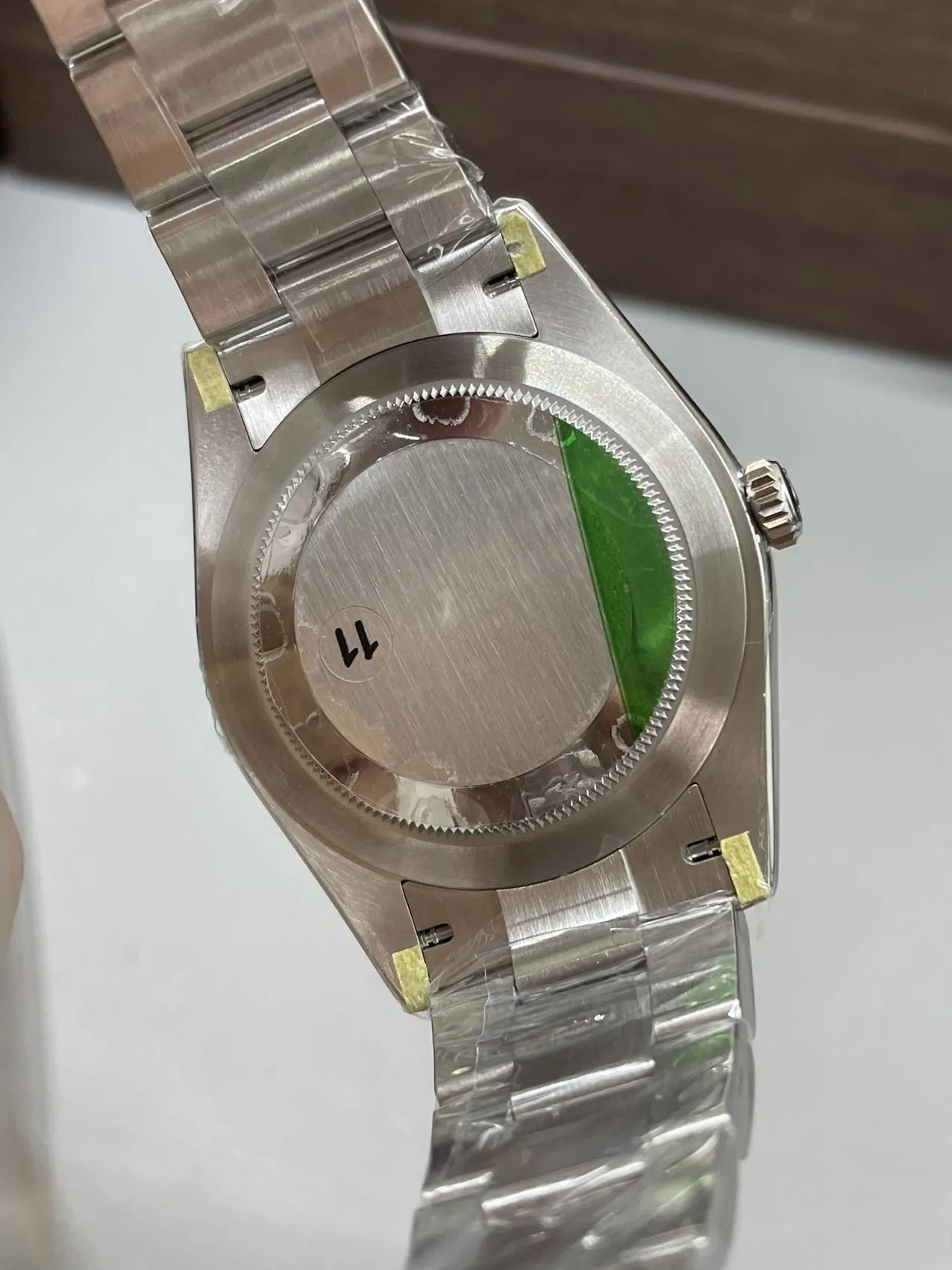 VS Factory Rolex Oyster Perpetual 41mm "Rolex Green" Lacquer Dial Smooth Bezel Oyster Bracelet (124300) 1:1 Super Clone - DD3230 Movement - VS Factory Official photo 8