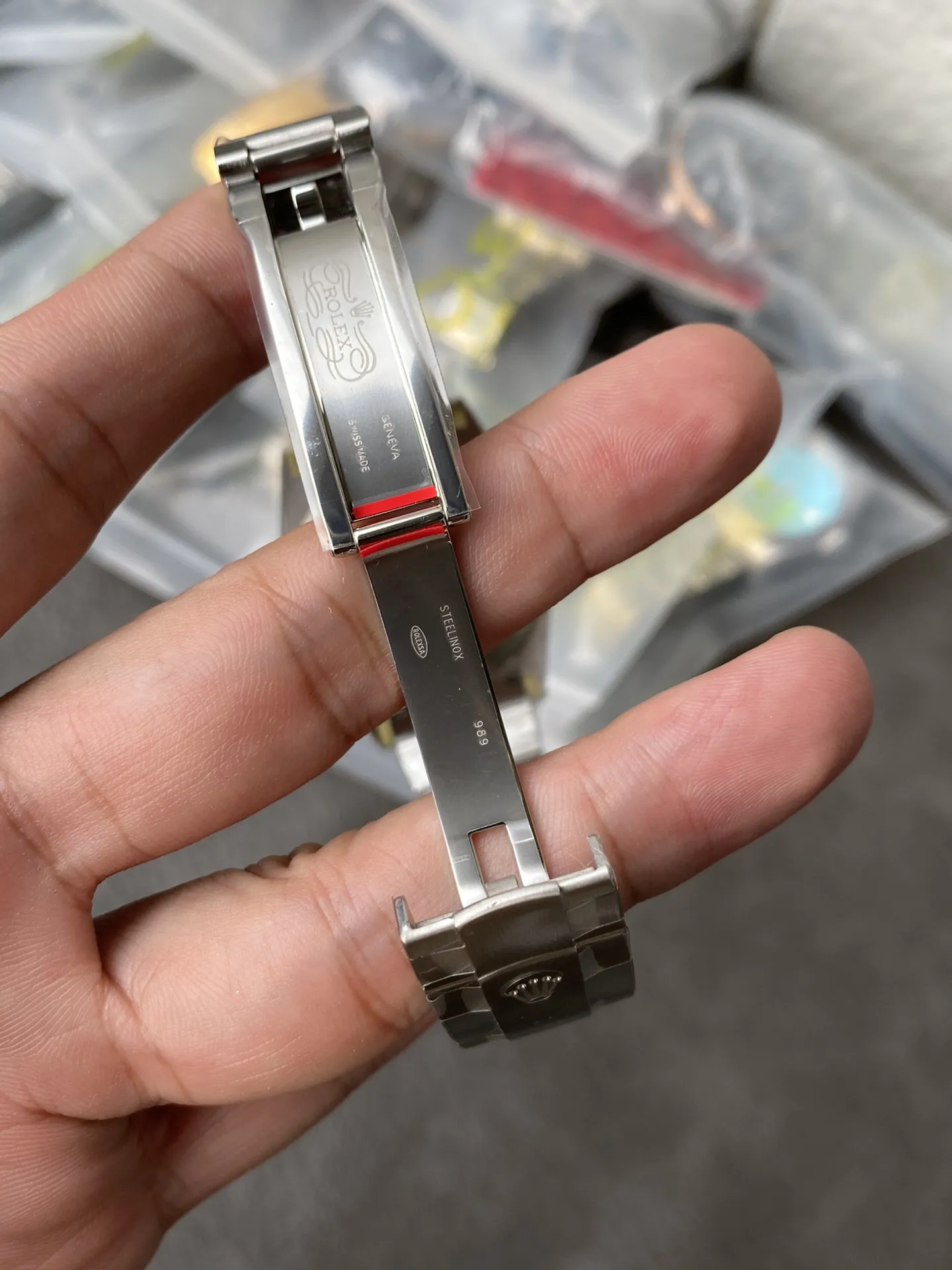 VS Factory Rolex Oyster Perpetual 41mm Yellow Dial Smooth Bezel Oyster Bracelet(124300) 1:1 Super Clone - DD3230 Movement - VS Factory Official photo 10