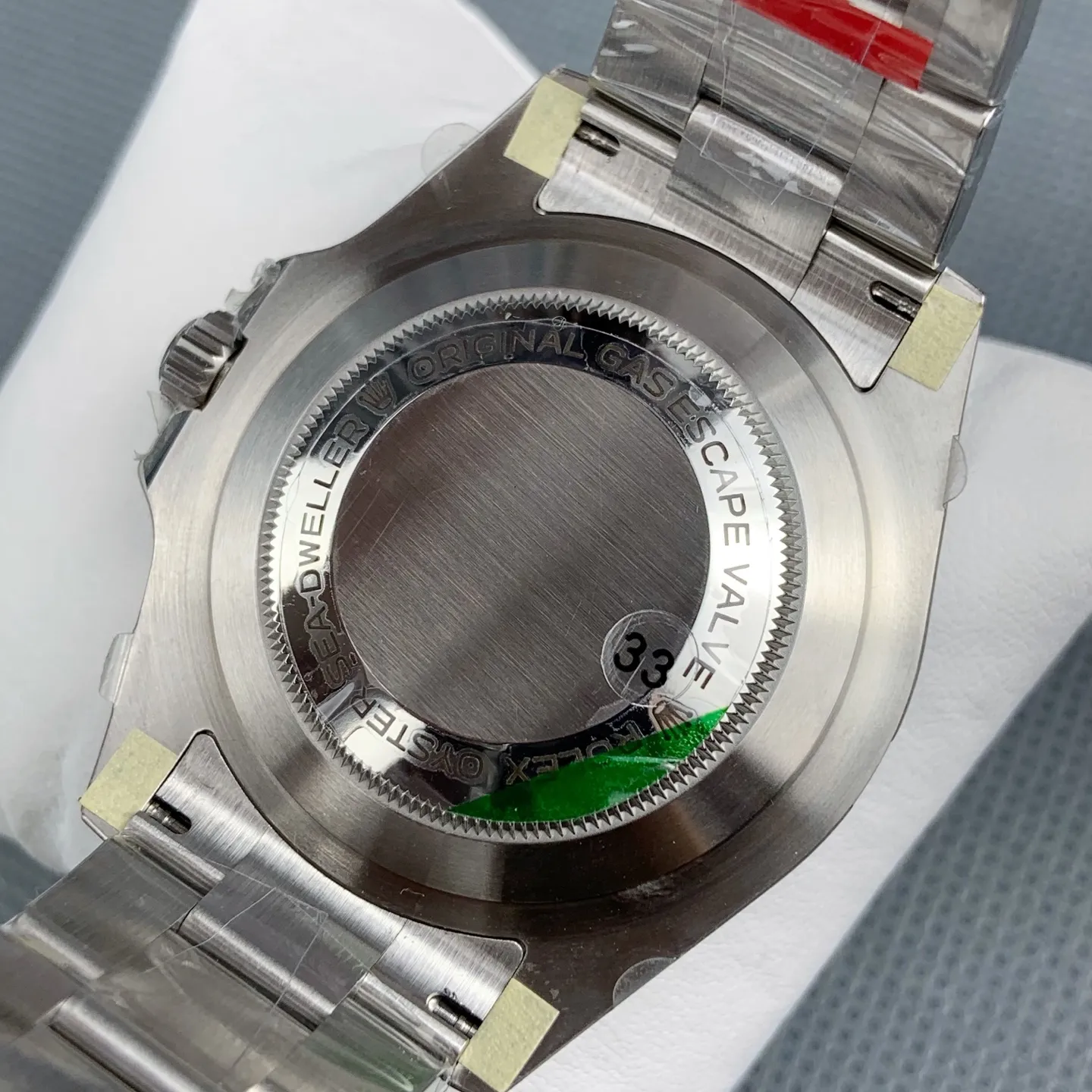 VS Factory Rolex Sea-Dweller 43mm "Single Red" Black Dial Ceramic Bezel Oyster Bracelet (126600) 1:1 Super Clone - DD3235 Movement - VS Factory Official photo 8