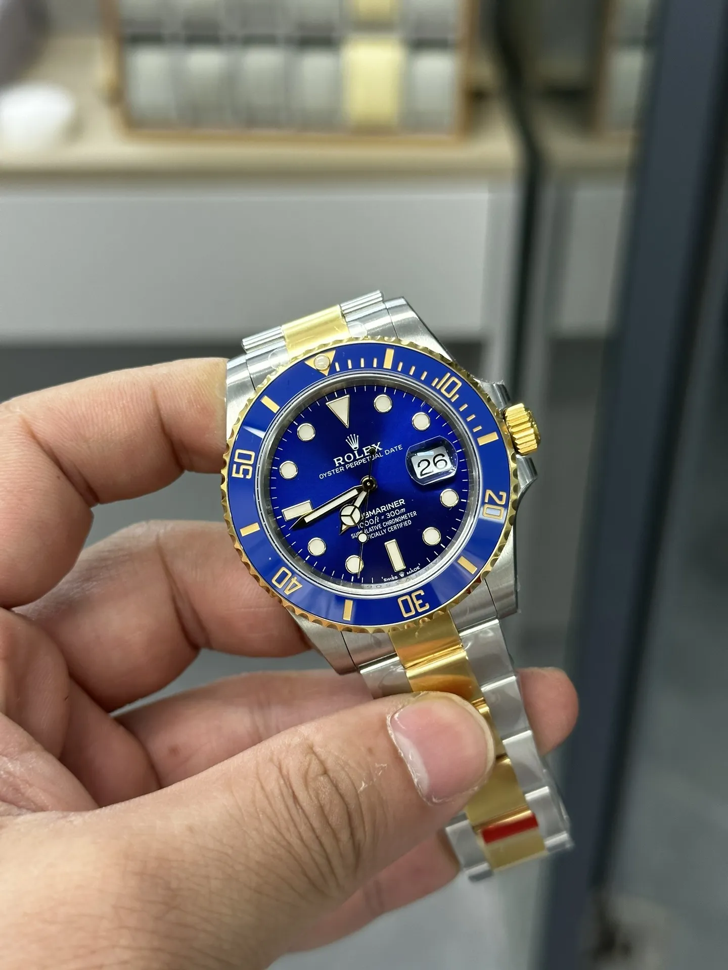 VS Factory Rolex Submariner 41mm Two-Tone "Bluesy" (126613LB) 1:1 Super Clone - DD3235 Movement - VS Factory Official photo 3