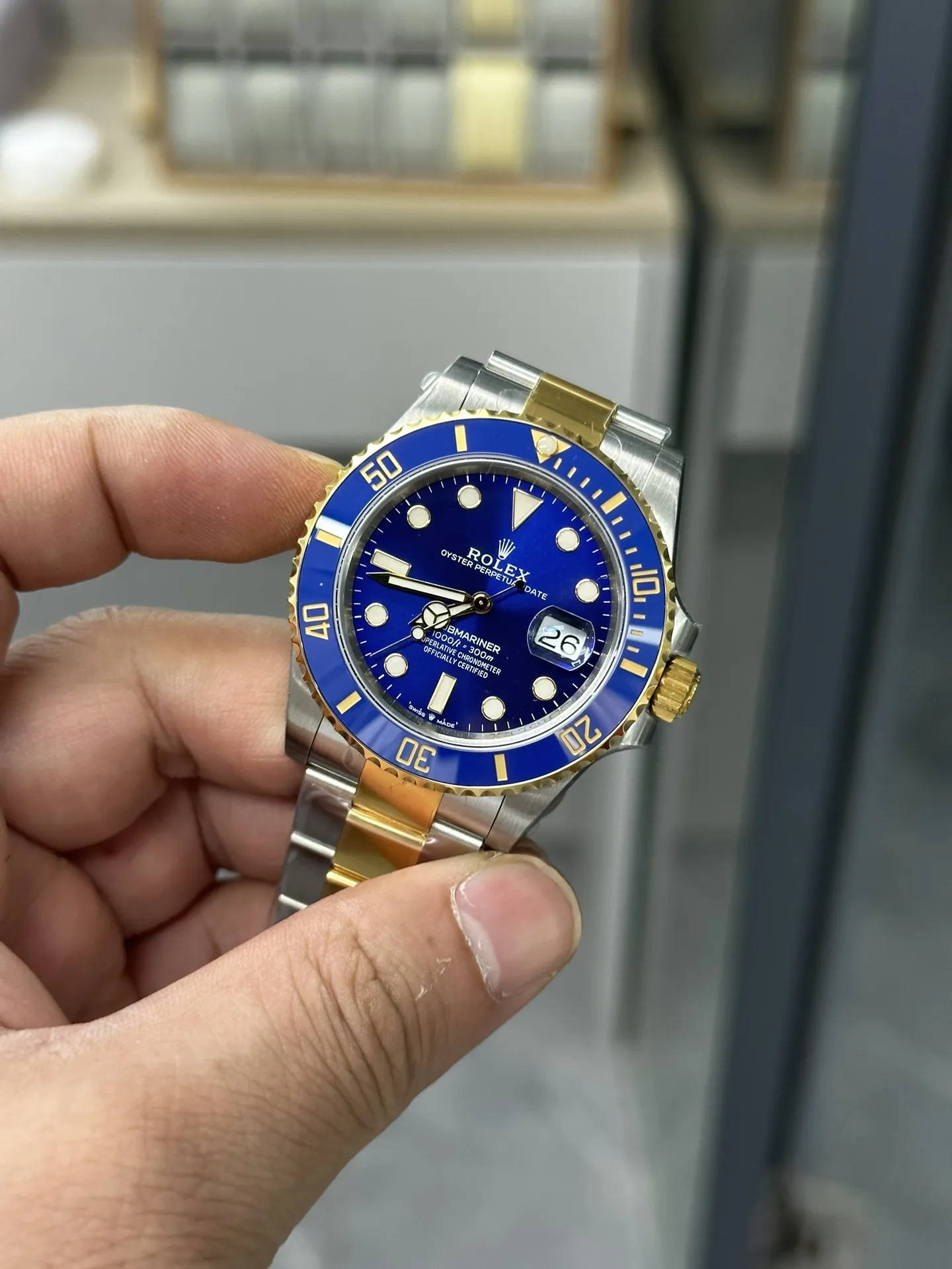 VS Factory Rolex Submariner 41mm Two-Tone "Bluesy" (126613LB) 1:1 Super Clone - DD3235 Movement - VS Factory Official photo 4