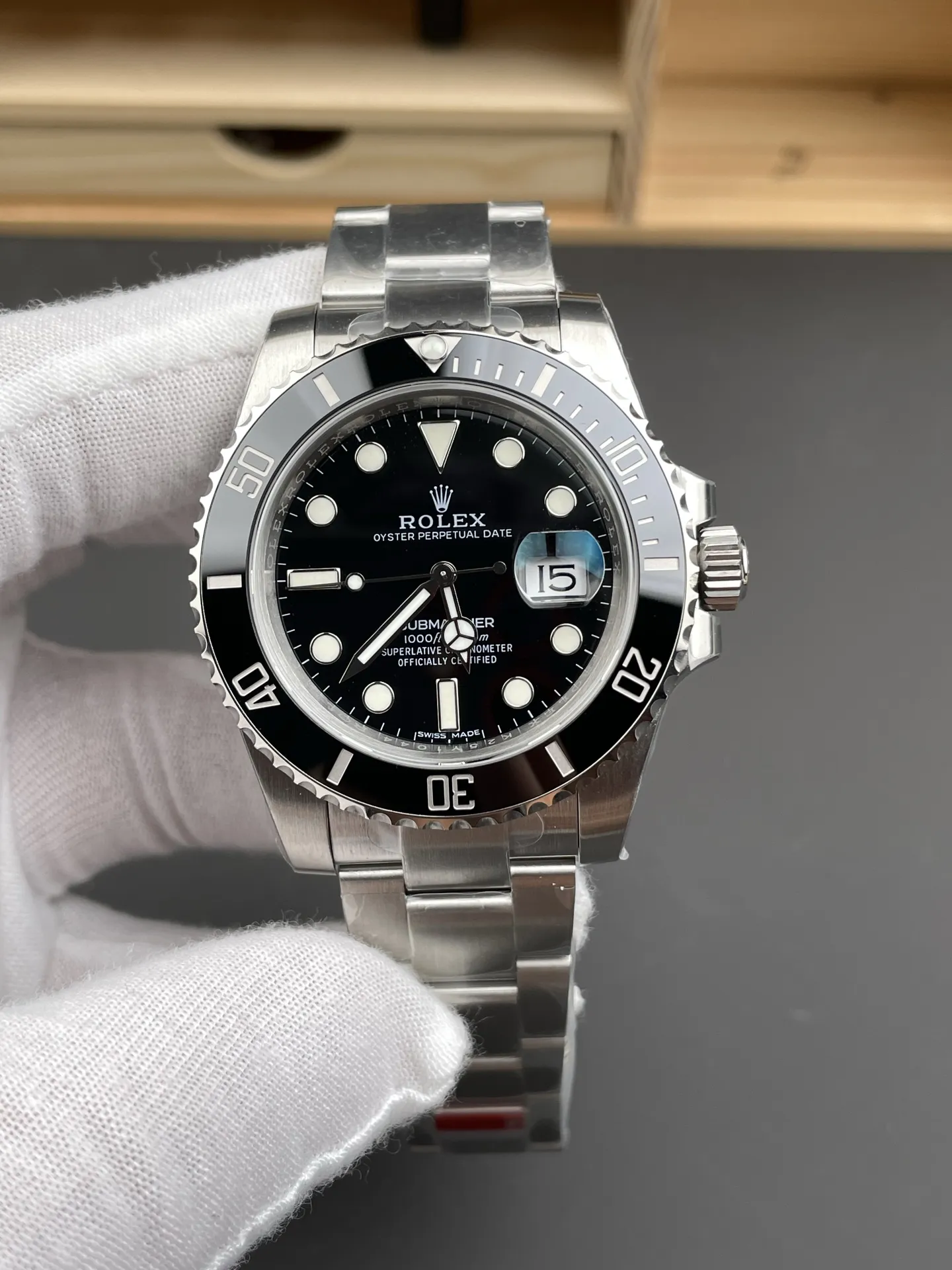 VS Factory Rolex Submariner Date "Black Submariner" 40mm (116610LN) 1:1 Super Clone - DD3135 Movement - VS Factory Official