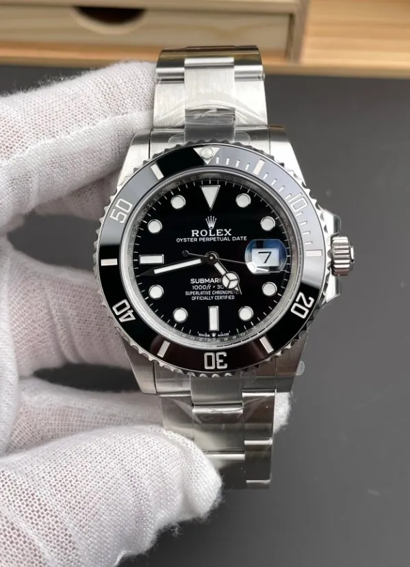 VS Factory Rolex Submariner Date "Black Submariner" 41mm (126610LN) 1:1 Super Clone - DD3235 Movement - VS Factory Official photo 2