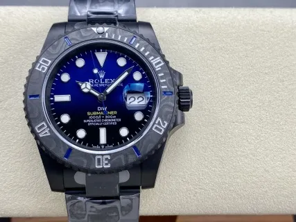 VS Factory Rolex Submariner Date "DiW Blue Gradient" PVD & Carbon Bezel 1:1 Super Clone - DD3135 Movement - VS Factory Official