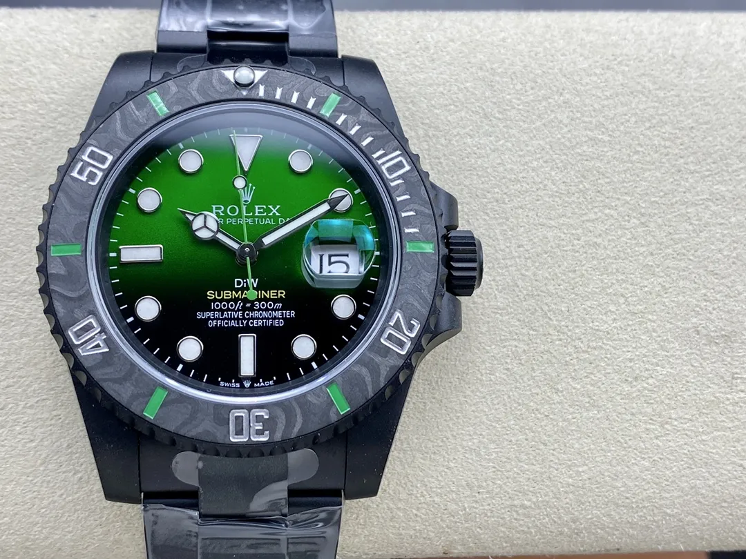 VS Factory Rolex Submariner Date "DiW Emerald" Custom Green Gradient Dial 1:1 Super Clone - DD3135 Movement - VS Factory Official
