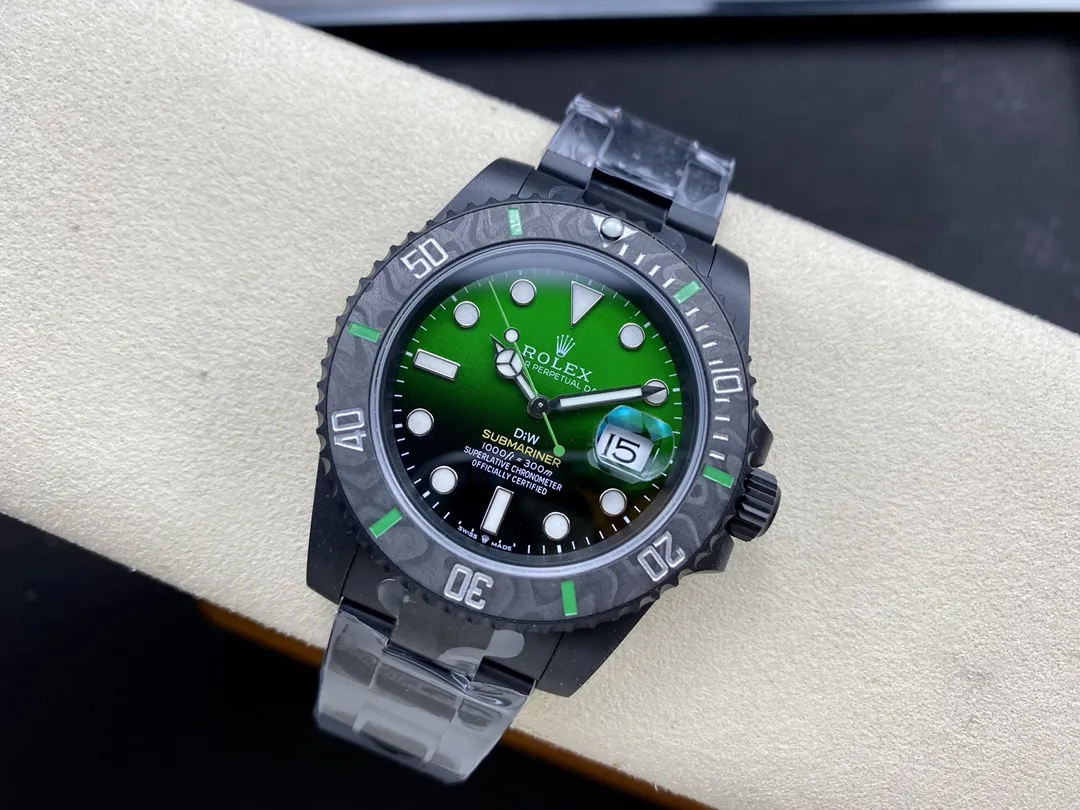 VS Factory Rolex Submariner Date "DiW Emerald" Custom Green Gradient Dial 1:1 Super Clone - DD3135 Movement - VS Factory Official photo 7