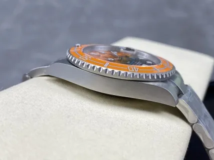 VS Factory Rolex Submariner Date "DiW Orange/Blue" Gradient Carbon Dial (Steel Edition) 1:1 Super Clone - DD3135 Movement - VS Factory Official photo 5