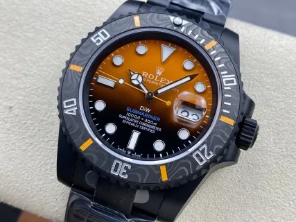 VS Factory Rolex Submariner Date "DiW Orange Gradient" PVD & Carbon Bezel 1:1 Super Clone - DD3135 Movement - VS Factory Official photo 2
