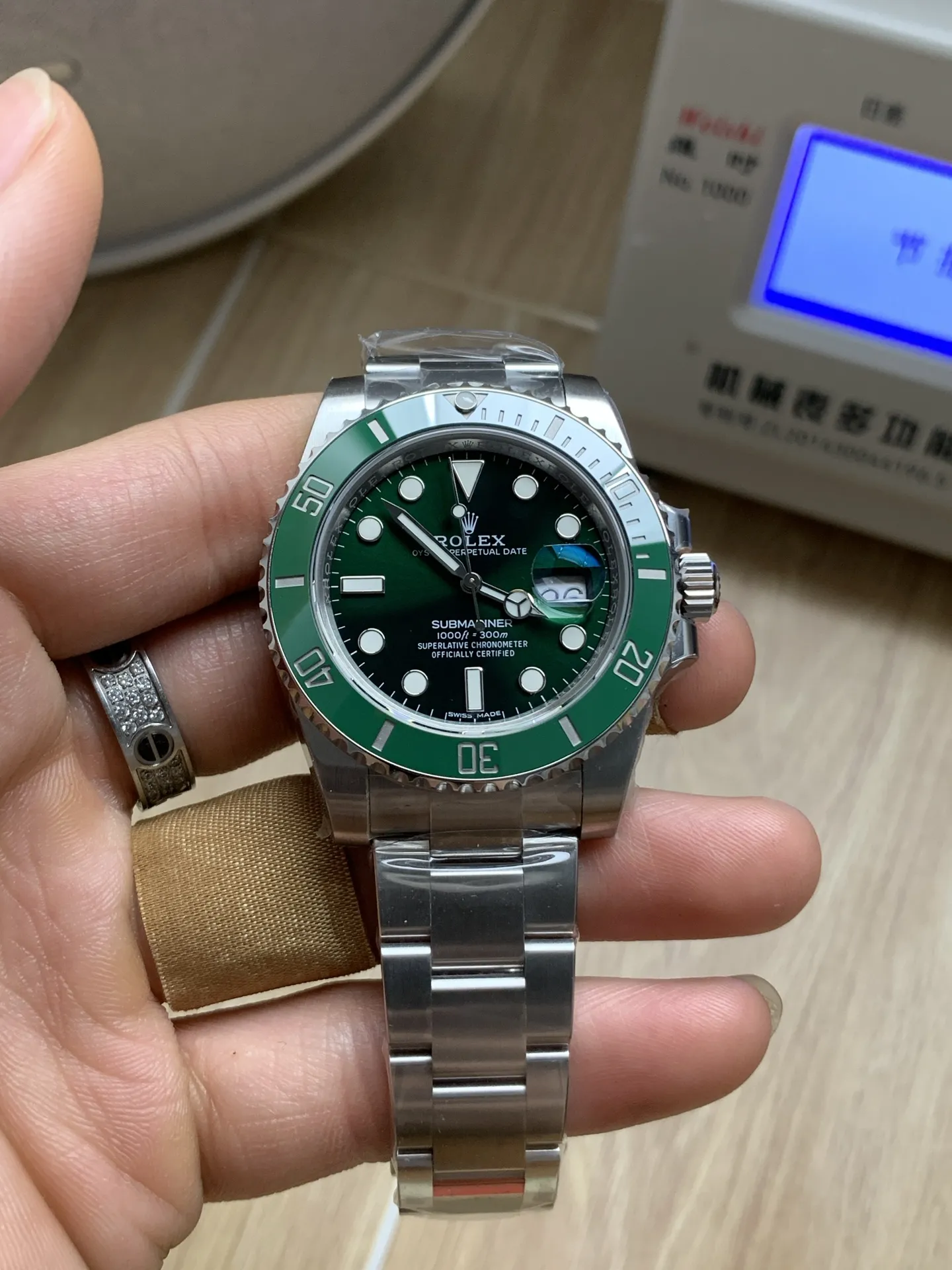 VS Factory Rolex Submariner Date "Hulk" Green 40mm (116610LV) 1:1 Super Clone - DD3135 Movement - VS Factory Official