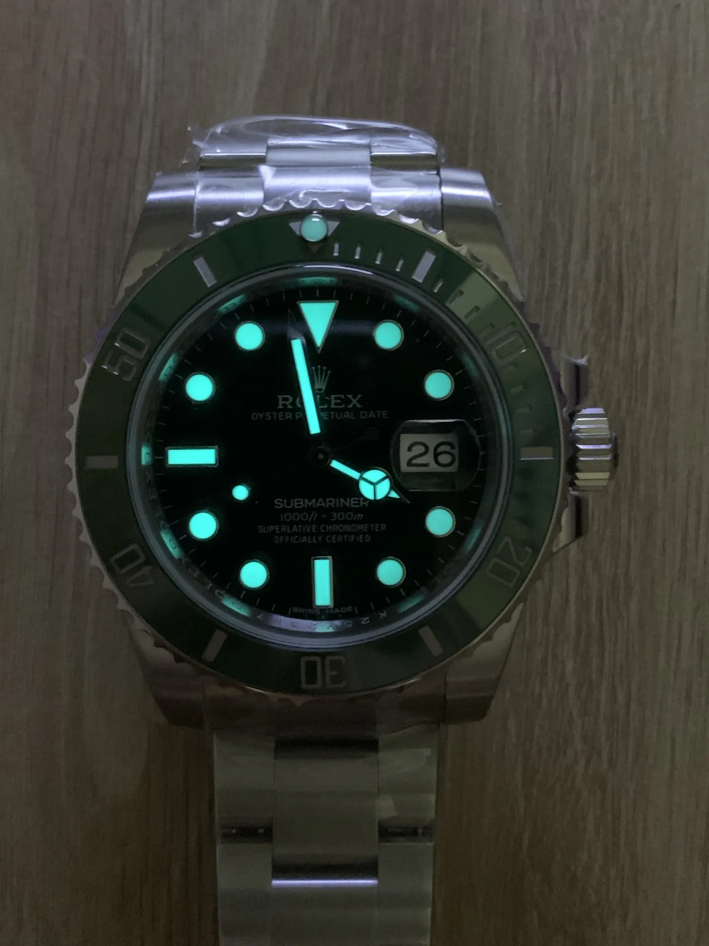 VS Factory Rolex Submariner Date "Hulk" Green 40mm (116610LV) 1:1 Super Clone - DD3135 Movement - VS Factory Official photo 10