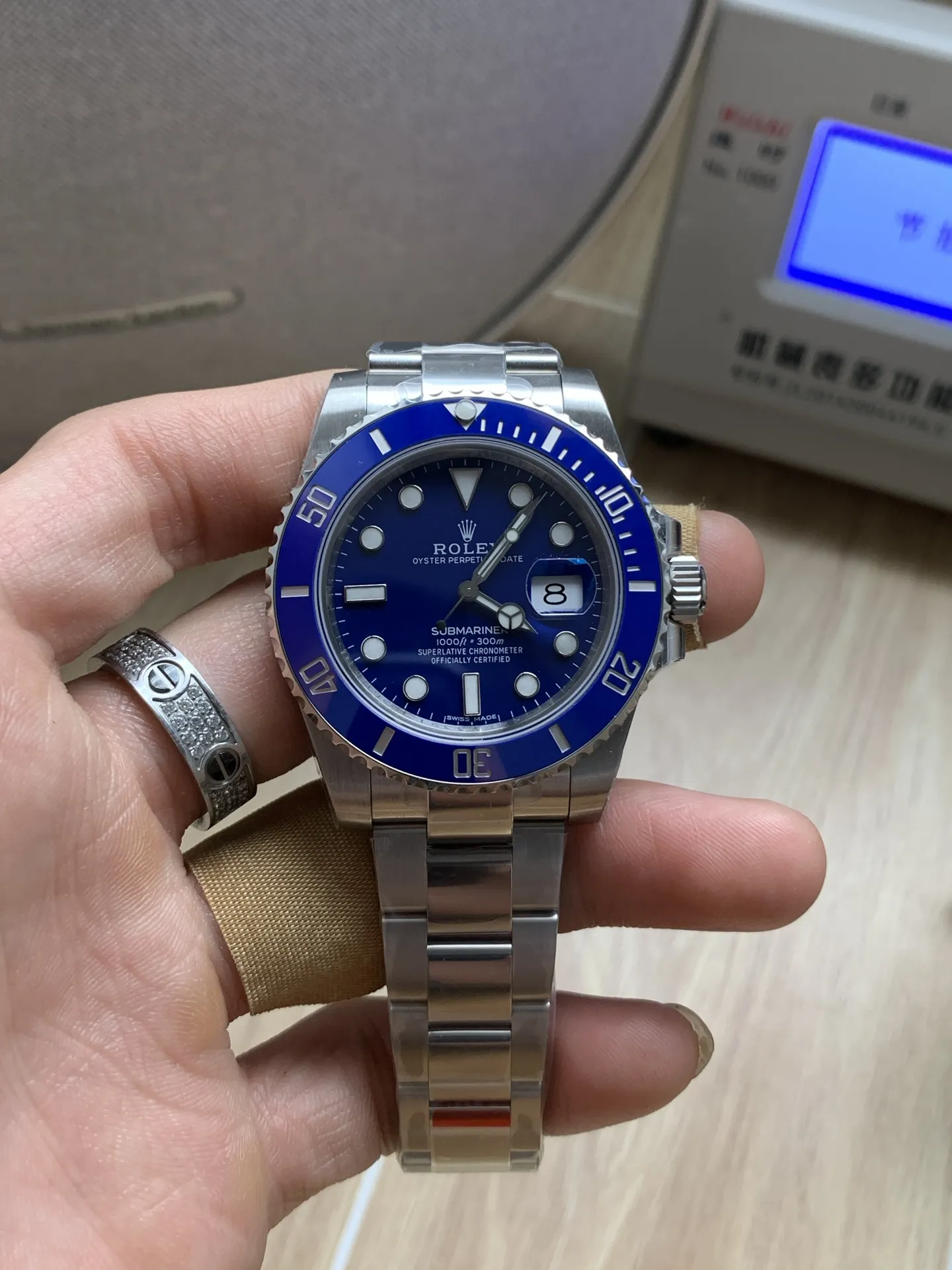 VS Factory Rolex Submariner Date "Smurf" Blue 40mm (116619LB) 1:1 Super Clone - DD3135 Movement - VS Factory Official
