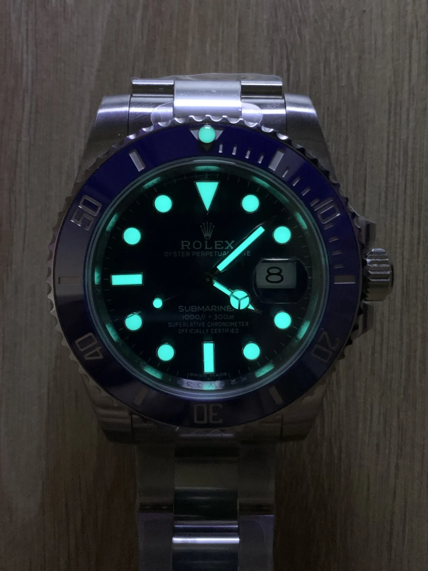 VS Factory Rolex Submariner Date "Smurf" Blue 40mm (116619LB) 1:1 Super Clone - DD3135 Movement - VS Factory Official photo 10