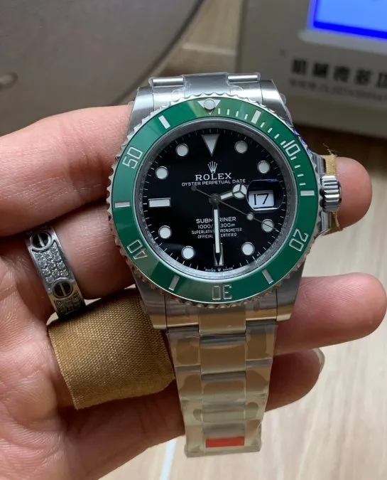 VS Factory Rolex Submariner Date "Starbucks" Green Bezel 41mm (126610LV) 1:1 Super Clone - DD3235 Movement - VS Factory Official photo 2