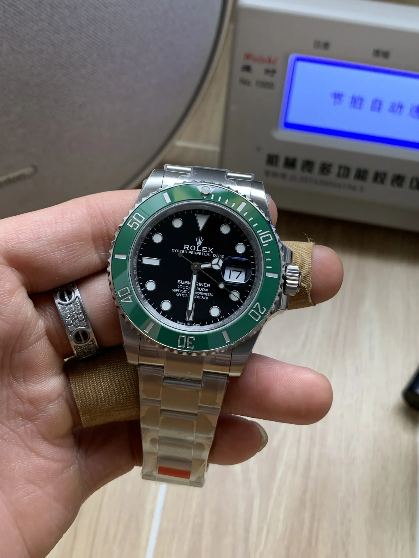 VS Factory Rolex Submariner Date "Starbucks" Green Bezel 41mm (126610LV) 1:1 Super Clone - DD3235 Movement - VS Factory Official photo 3