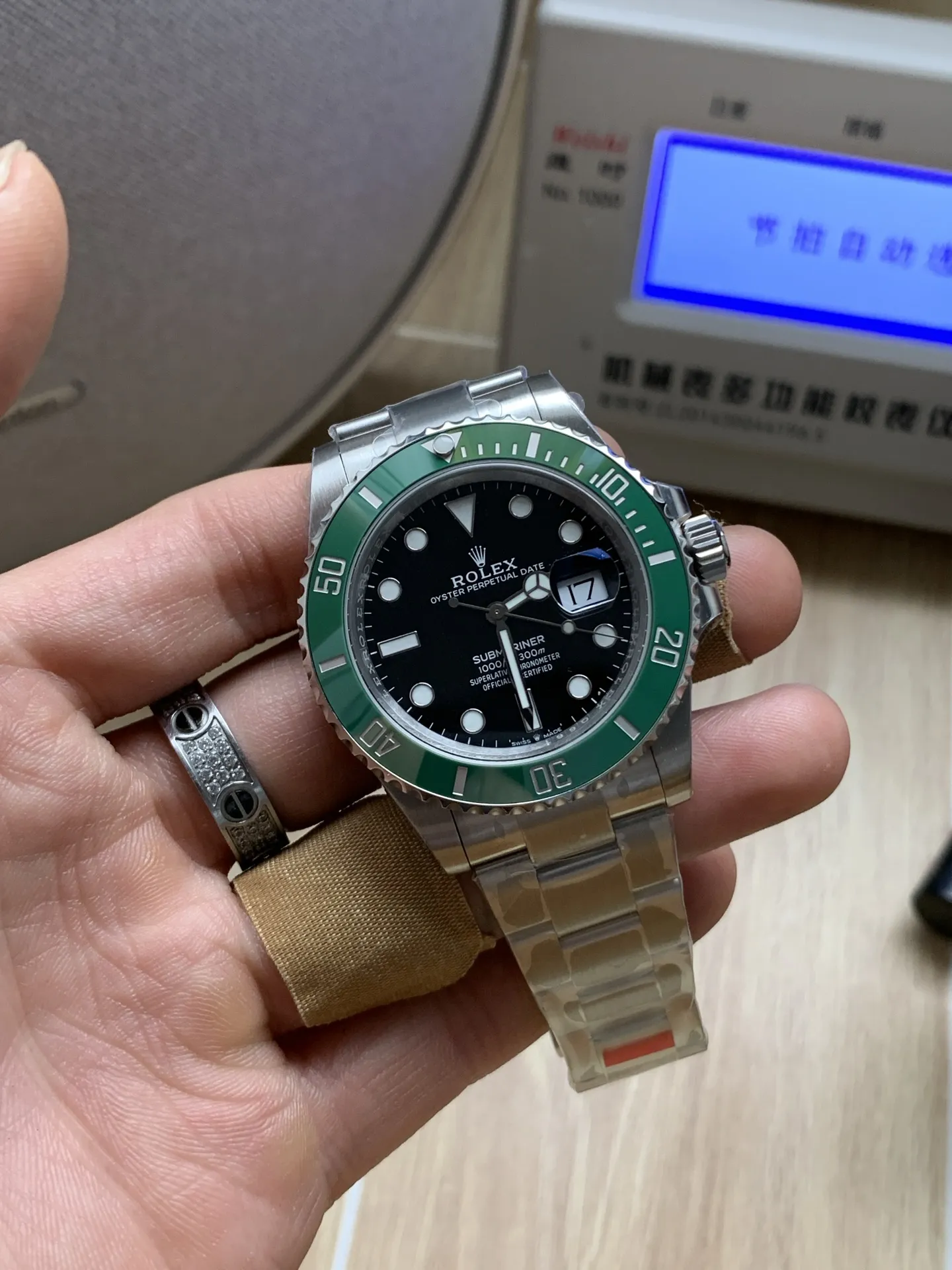 VS Factory Rolex Submariner Date "Starbucks" Green Bezel 41mm (126610LV) 1:1 Super Clone - DD3235 Movement - VS Factory Official photo 4