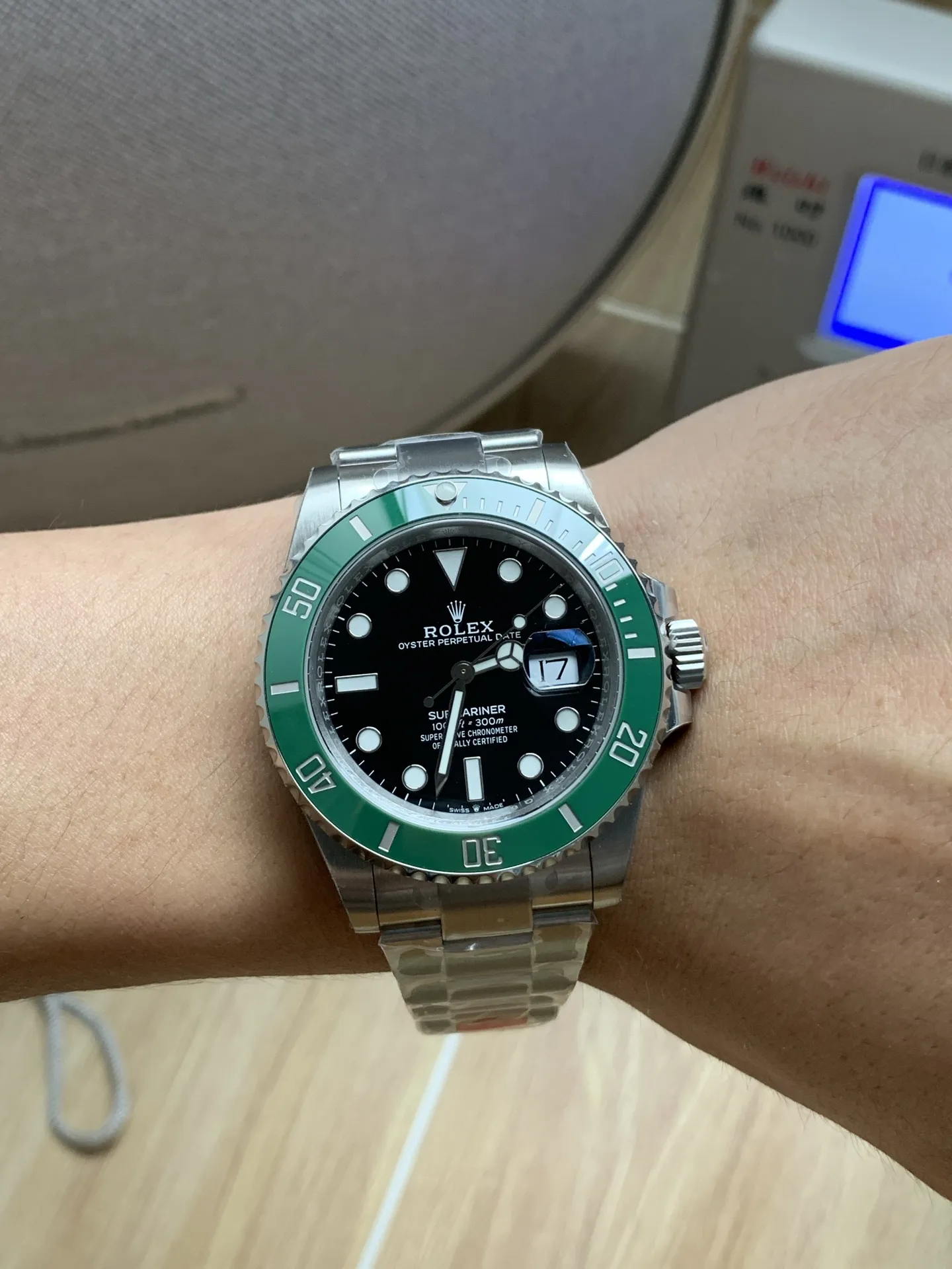 VS Factory Rolex Submariner Date "Starbucks" Green Bezel 41mm (126610LV) 1:1 Super Clone - DD3235 Movement - VS Factory Official photo 6