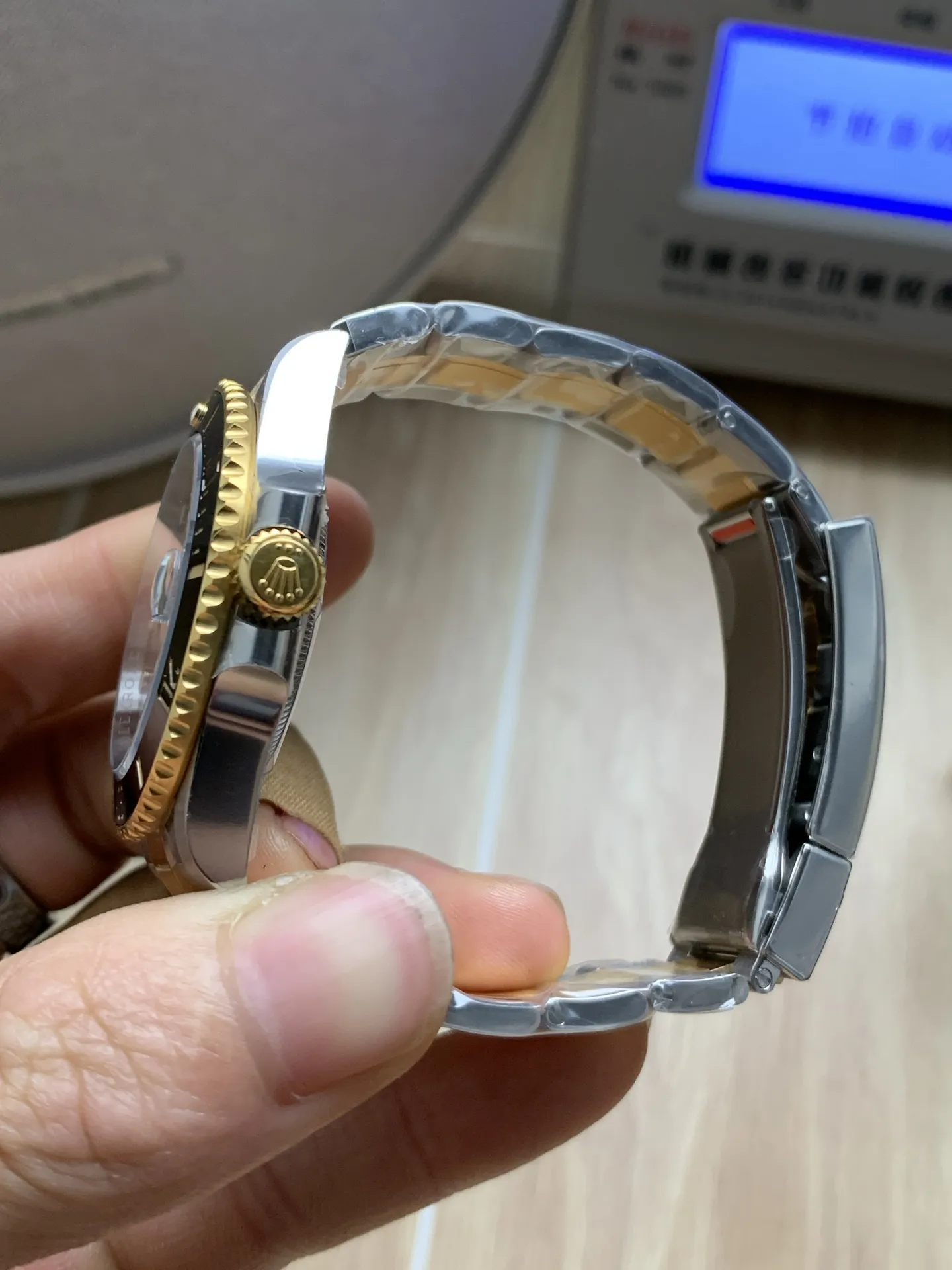 VS Factory Rolex Submariner Date "Two-Tone Black" 18K Yellow Gold 41mm (126613LN) 1:1 Super Clone - DD3235 Movement - VS Factory Official photo 6