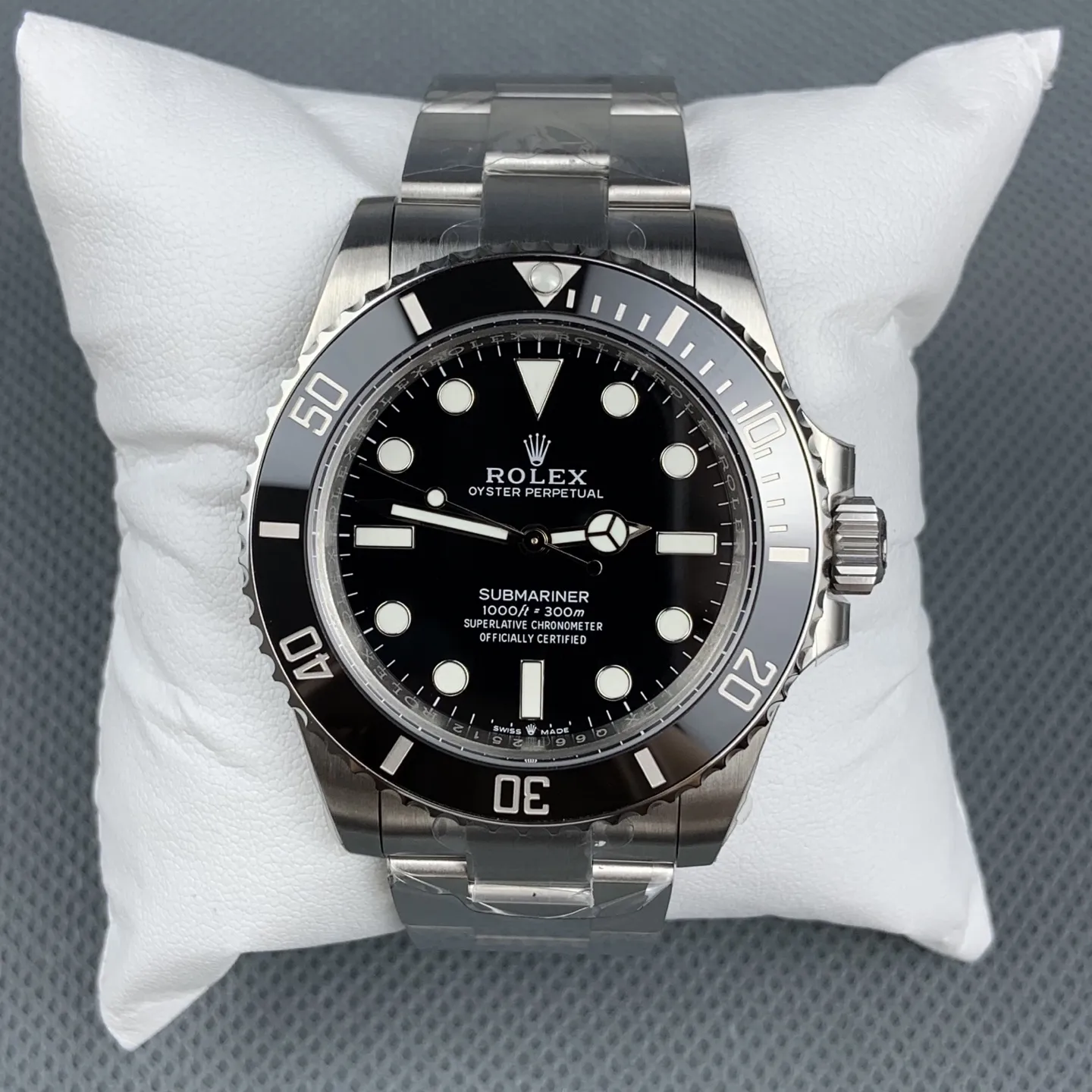 VS Factory Rolex Submariner "No-Date" Black 41mm (124060) 1:1 Super Clone - DD3230 Movement - VS Factory Official