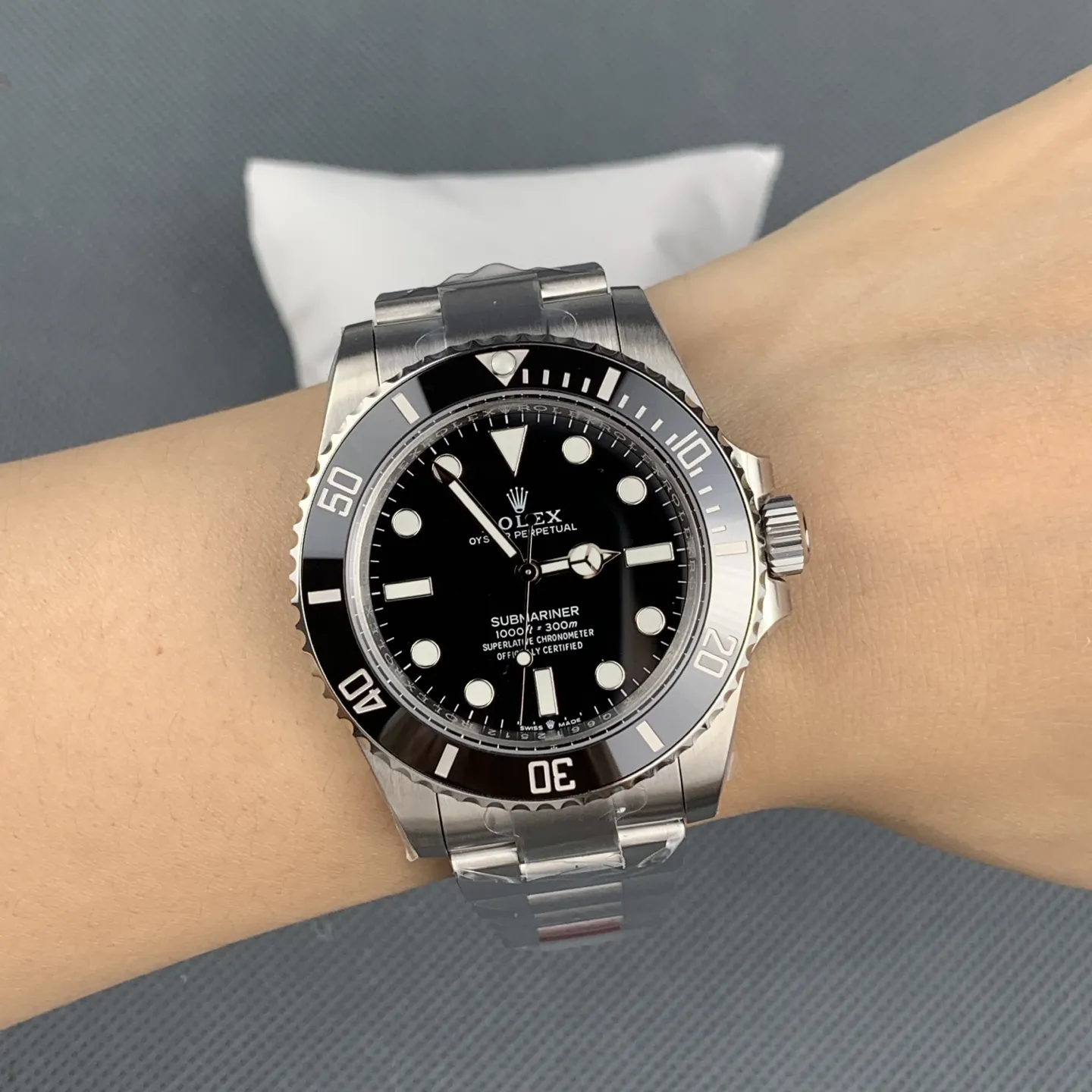 VS Factory Rolex Submariner "No-Date" Black 41mm (124060) 1:1 Super Clone - DD3230 Movement - VS Factory Official photo 10