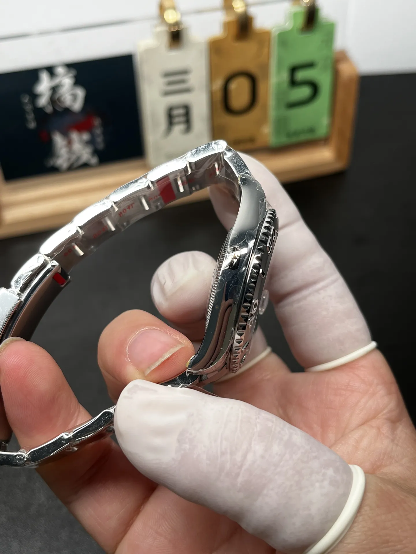 VS Factory Rolex Yacht-Master 40mm Slate "Rhodium" Dial Platinum Bezel Oyster Bracelet (126622) 1:1 Super Clone - DD3235 Movement - VS Factory Official photo 6