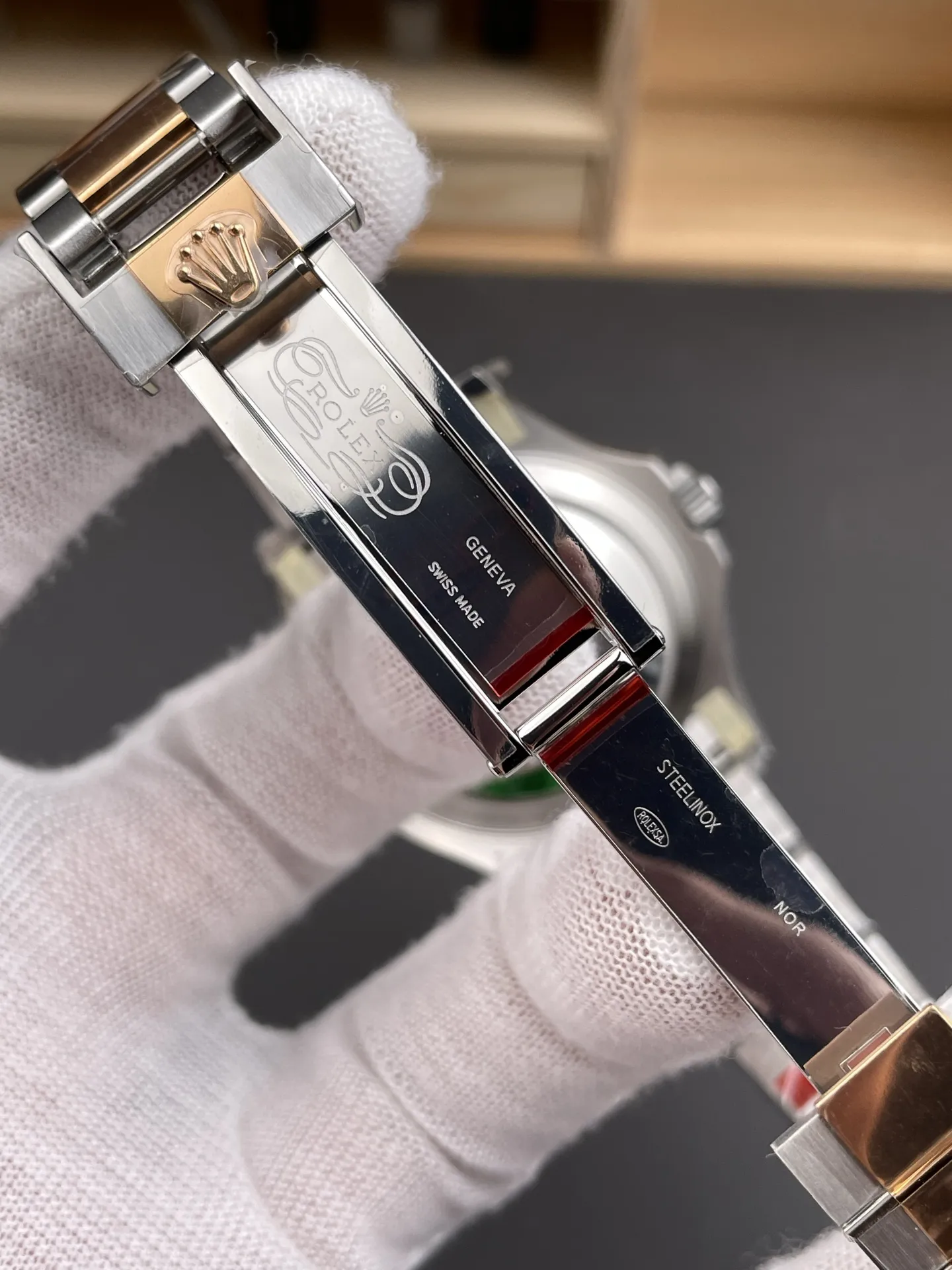 VS Factory Rolex Yacht-Master 40mm Two-Tone Rose Gold Chocolate Dial Rose Gold Bezel Oyster Bracelet (126621) 1:1 Super Clone - DD3235 Movement - VS Factory Official photo 9