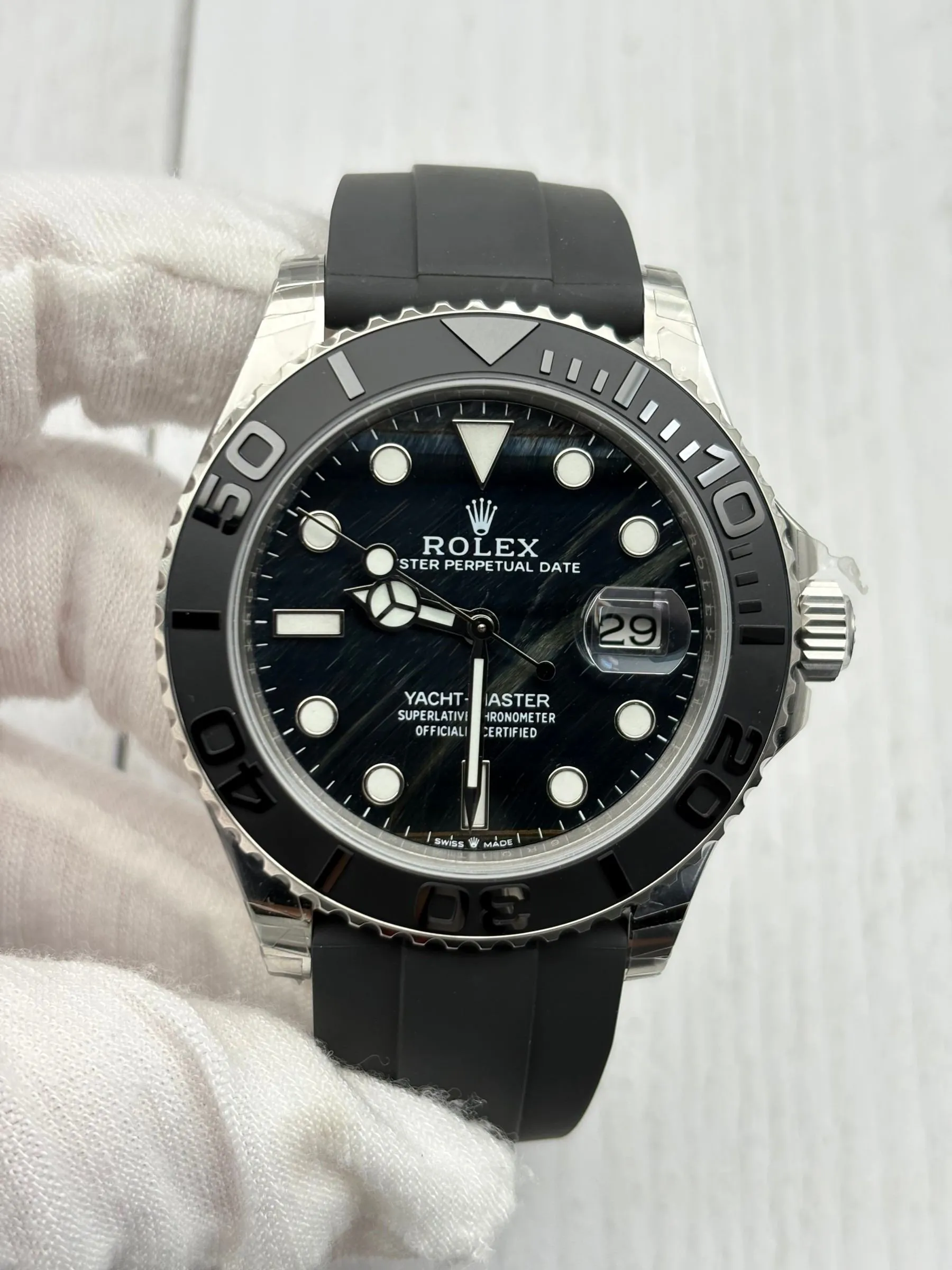 VS Factory Rolex Yacht-Master 42mm Falcon's Eye Dial (226659) 1:1 Super Clone – DD3235 Movement - VS Factory Official
