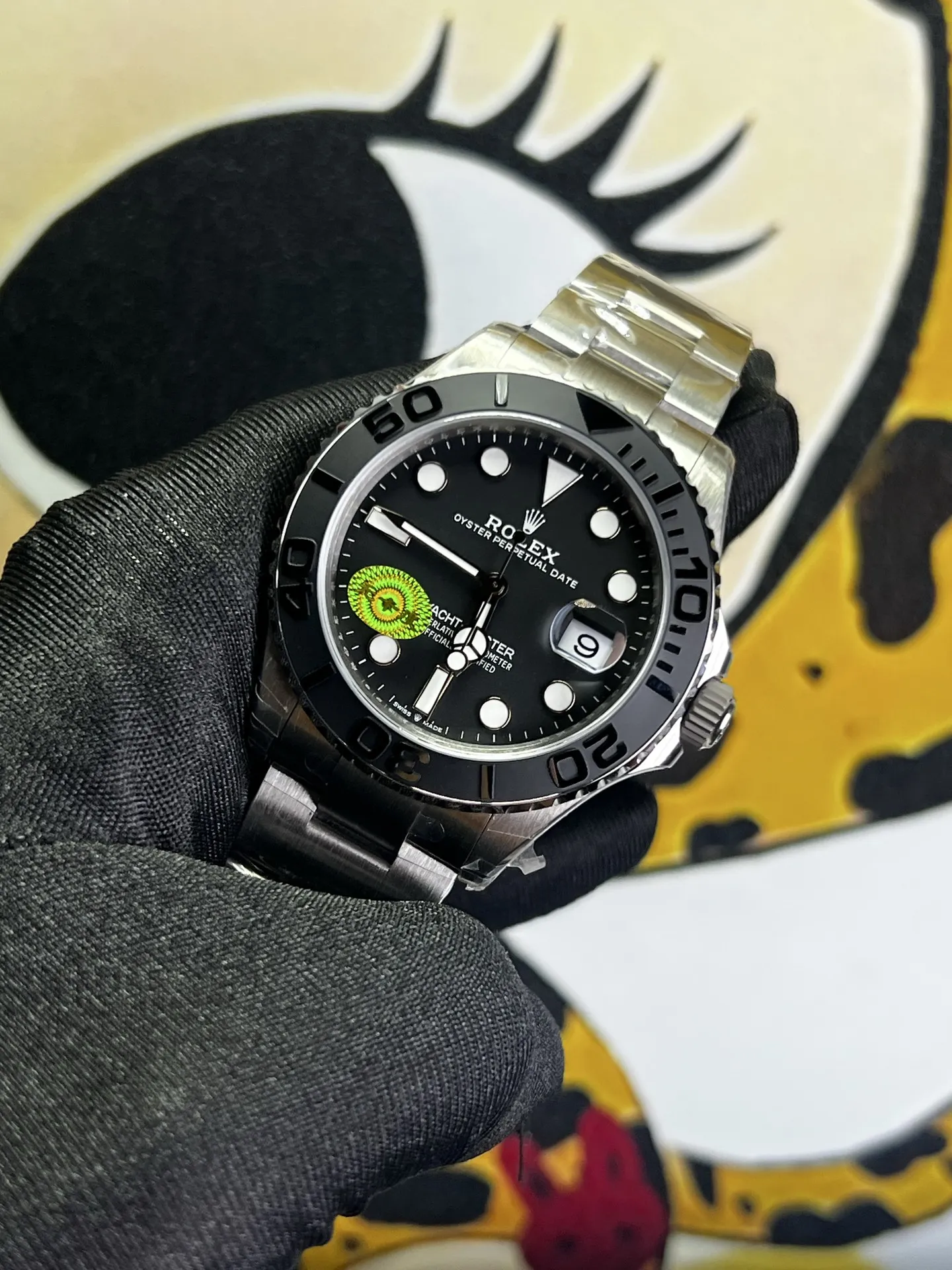 VS Factory Rolex Yacht-Master Titanium 42mm Black Dial (226627) 1:1 Super Clone – DD3235 Movement - VS Factory Official photo 3