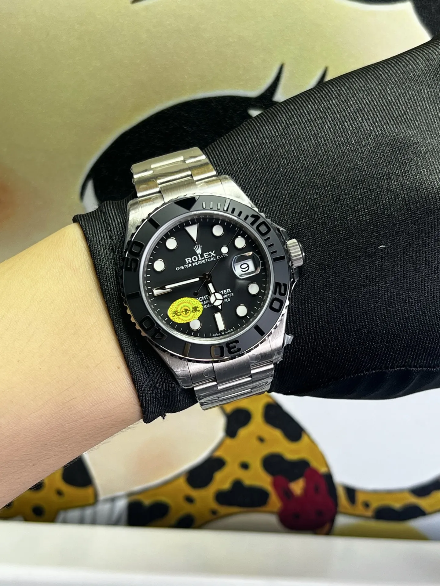 VS Factory Rolex Yacht-Master Titanium 42mm Black Dial (226627) 1:1 Super Clone – DD3235 Movement - VS Factory Official photo 4