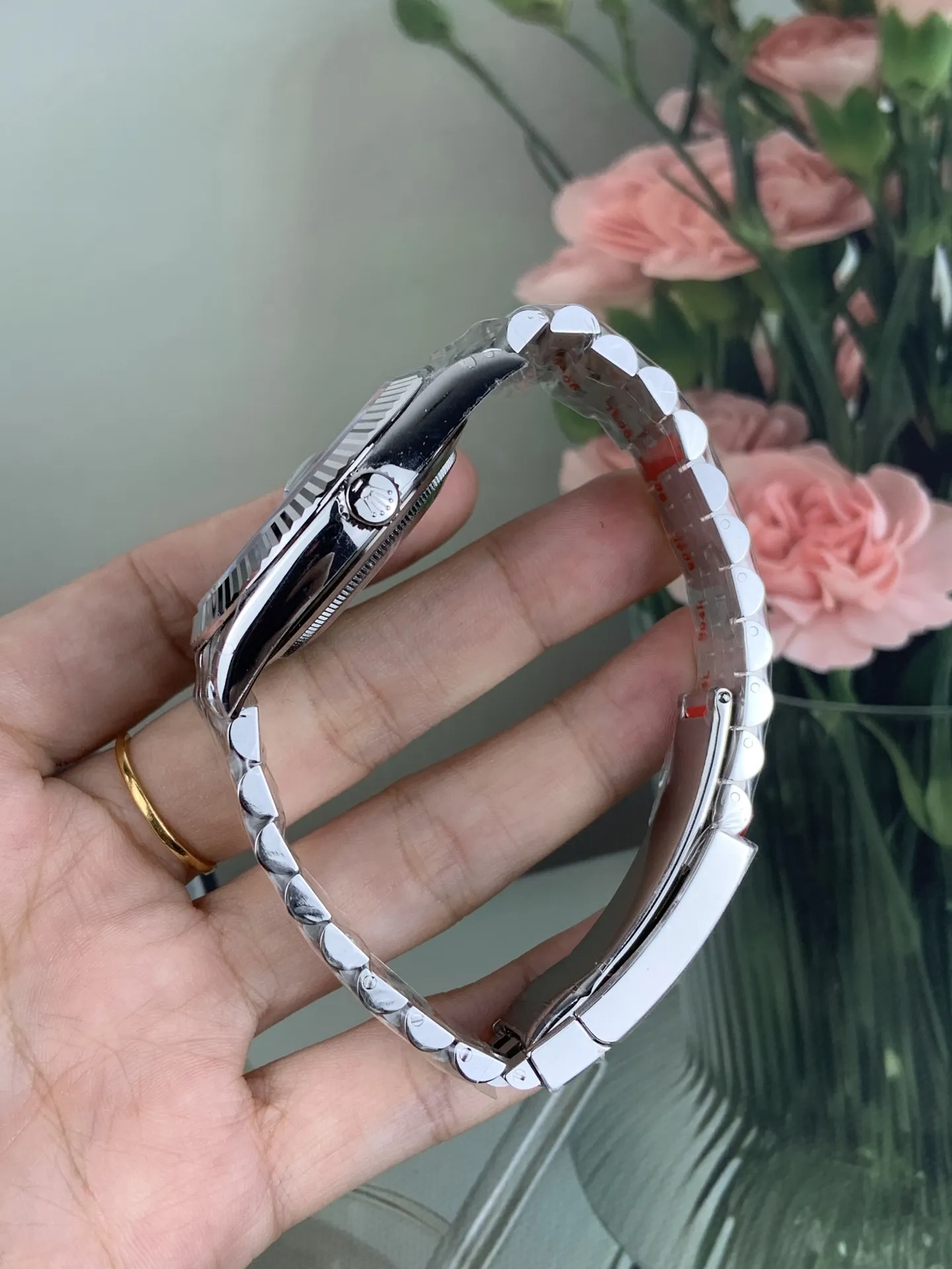 VS Factory (V2) Rolex Datejust 41mm Deep Black Diamond Dial Fluted Bezel Jubilee Bracelet (126334) 1:1 Super Clone - DD3235 Movement - VS Factory Official photo 9